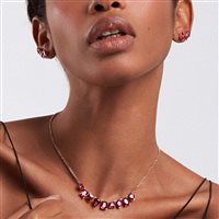 Collana Rosato Donna in Argento Zircone RZGE02 - RZGE02
